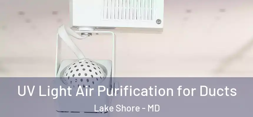 UV Light Air Purification for Ducts Lake Shore - MD